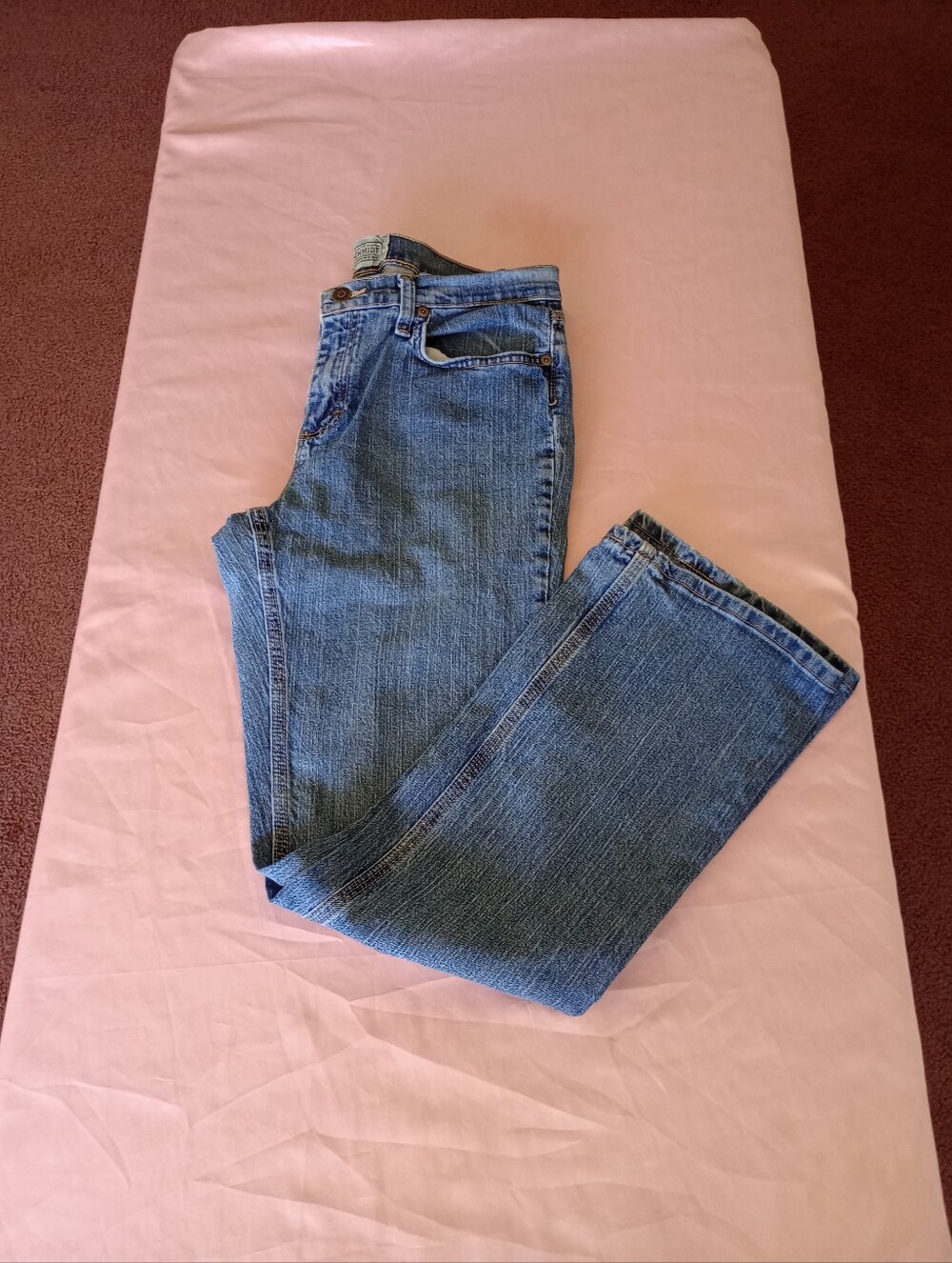 C.E. Schmidt Workwear Women's Jeans Size 8x30 Straight Leg Flannel